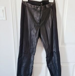 H & M women's Pleather long pants